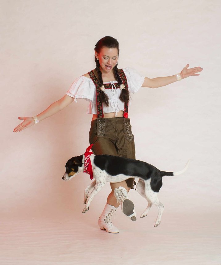 Dimi und Pallini gastiert am Kyffh&auml;user-Denkmal