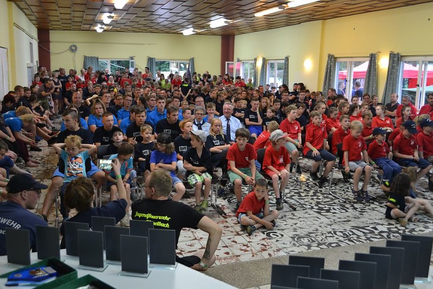 Stadtjugendfeuerwehrausscheid 2018 im Ferienpark Feuerkuppe