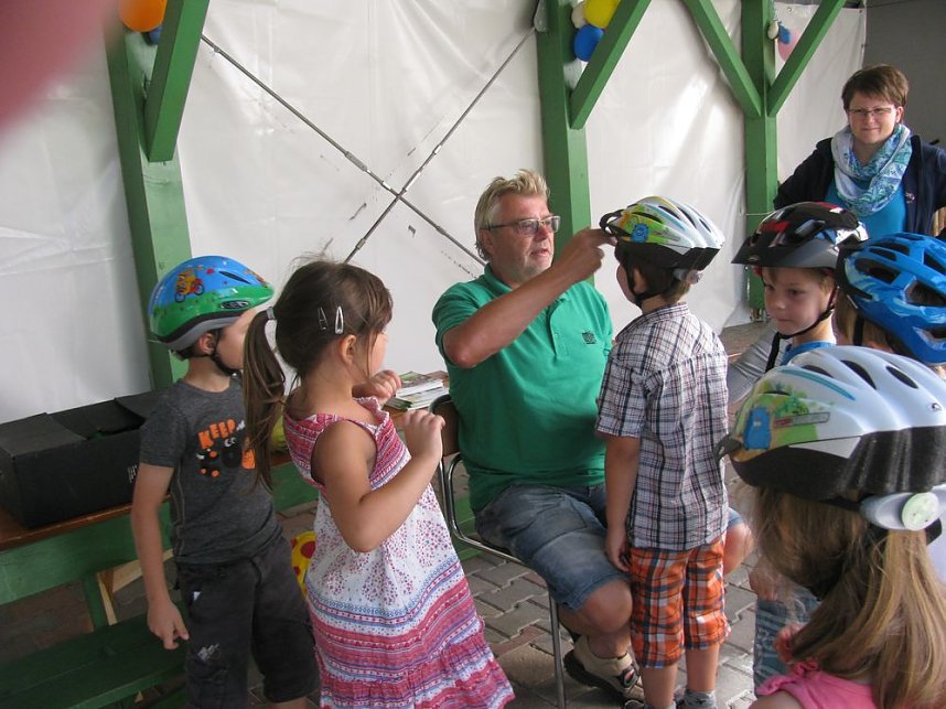 Verkehrssicherheitstag in der Kita Kindervilla