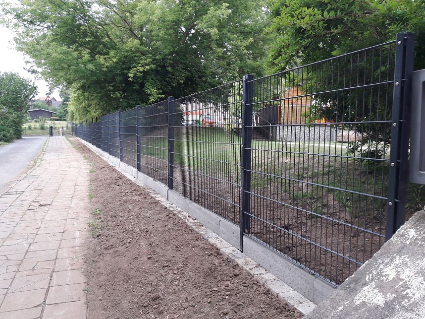 Helbespatzen mit neuem Nestschutz