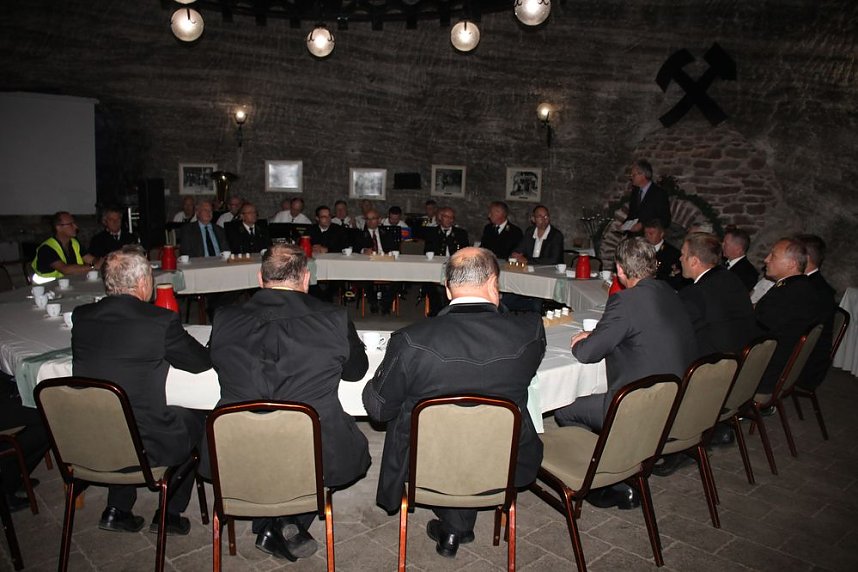 Hohe Auszeichnungen f&uuml;r freiwillige Retter unter Tage