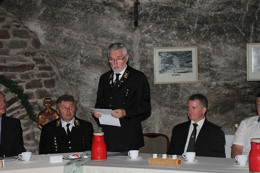 Hohe Auszeichnungen f&uuml;r freiwillige Retter unter Tage