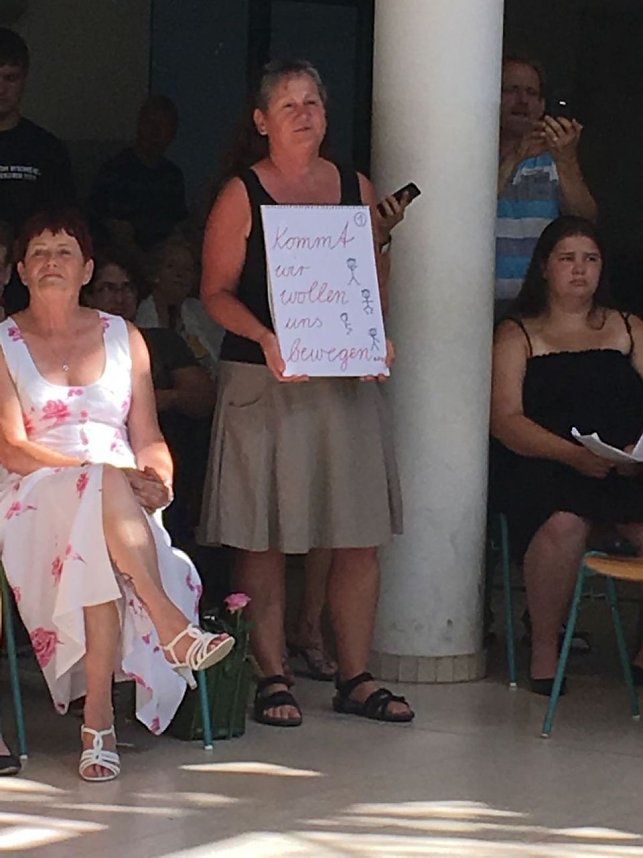 Es ist Zeit zu geh'n,...