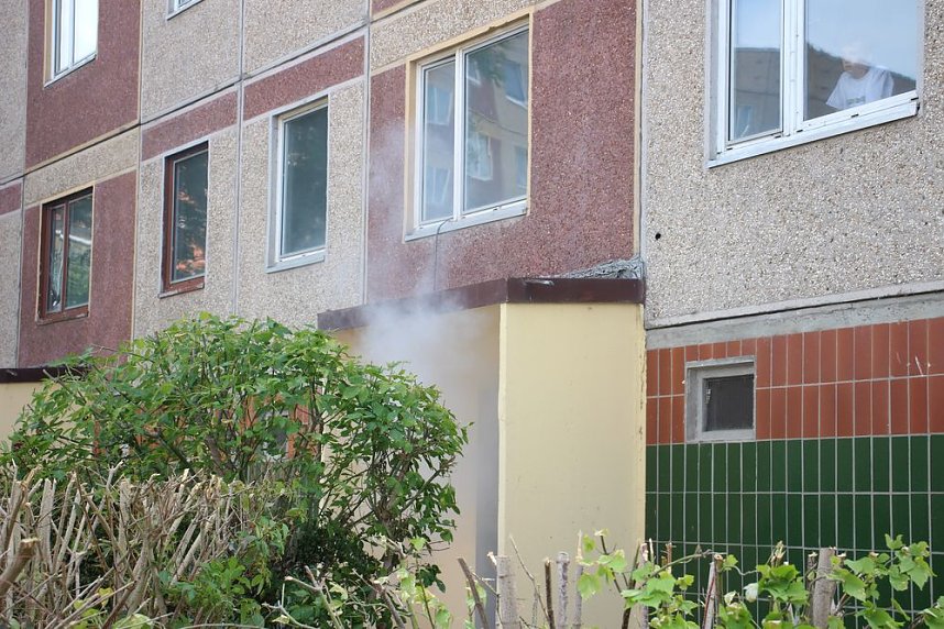 Feuerwehreinsatz in der Weizenstra&szlig;e