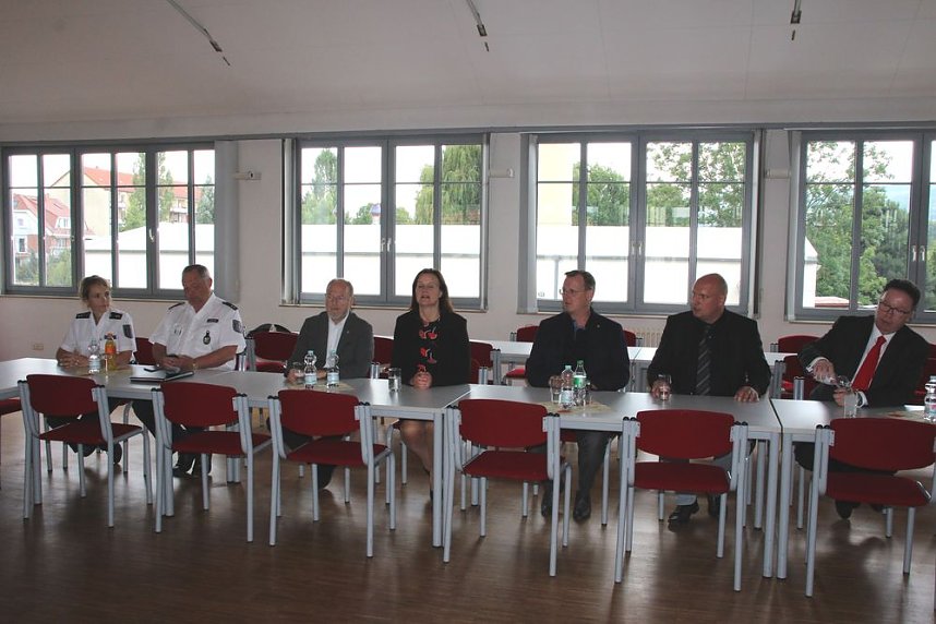 Ramelow bei Gespr&auml;chsrunde in Sondershausen