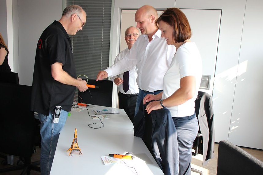 Ramelow bei 3D-Schilling in Oberspier