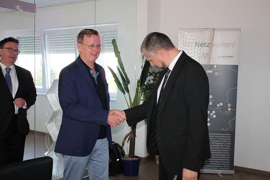 Ramelow bei 3D-Schilling in Oberspier