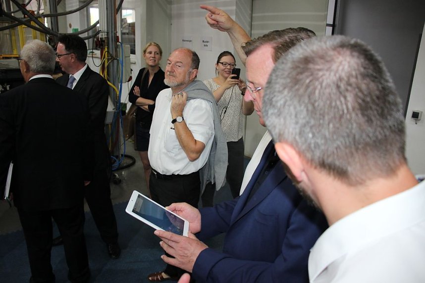 Ramelow bei 3D-Schilling in Oberspier