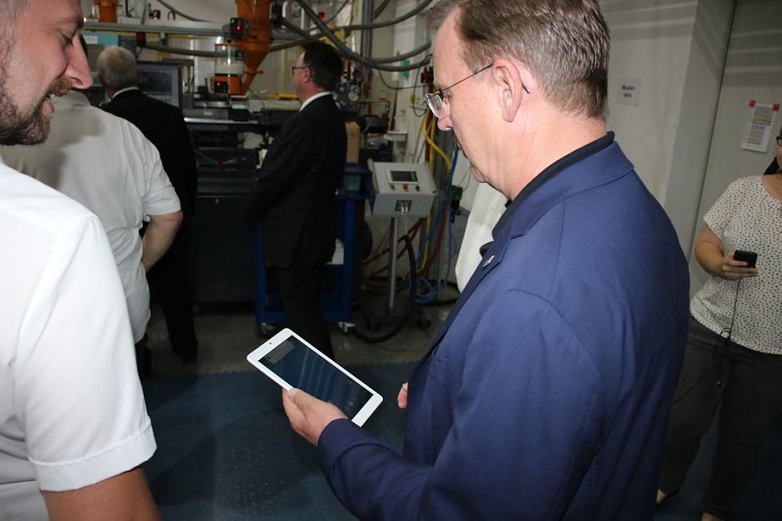 Ramelow bei 3D-Schilling in Oberspier