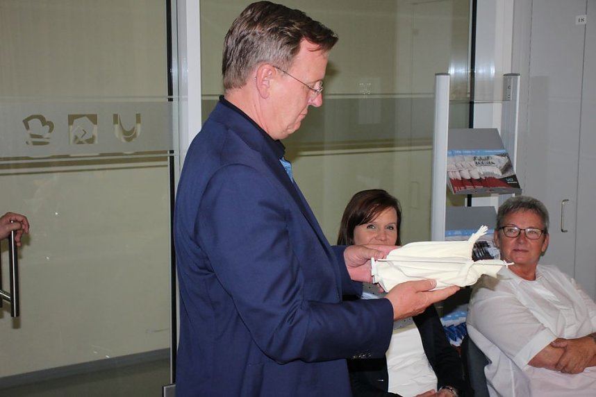 Ramelow bei 3D-Schilling in Oberspier