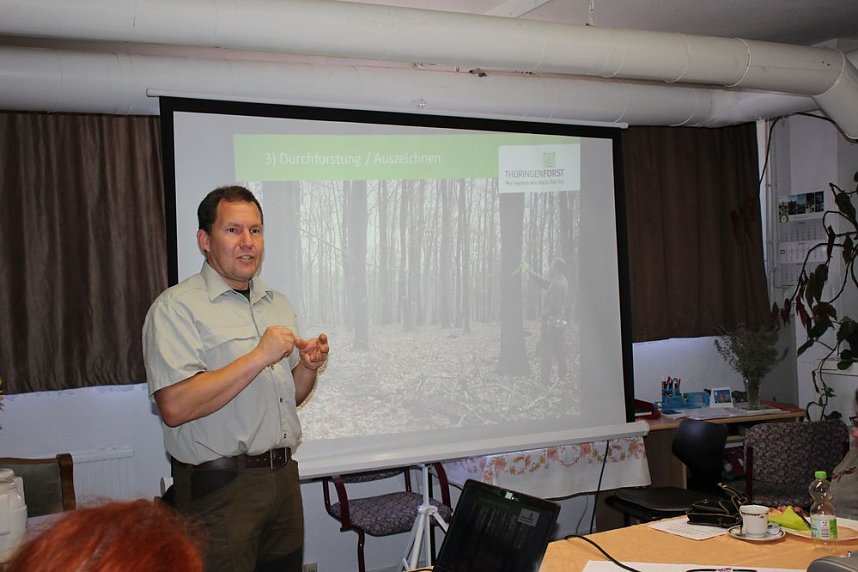 Revierf&ouml;rster zu Besuch