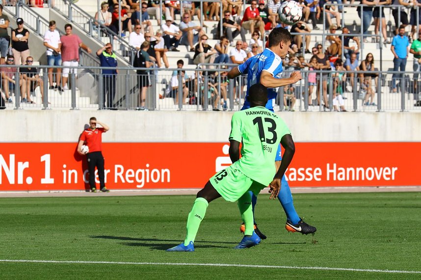 Wacker testete gegen Bundesligist in Hannover