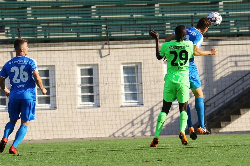 Wacker testete gegen Bundesligist in Hannover