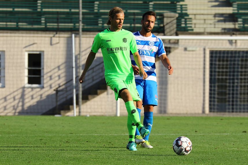 Wacker testete gegen Bundesligist in Hannover