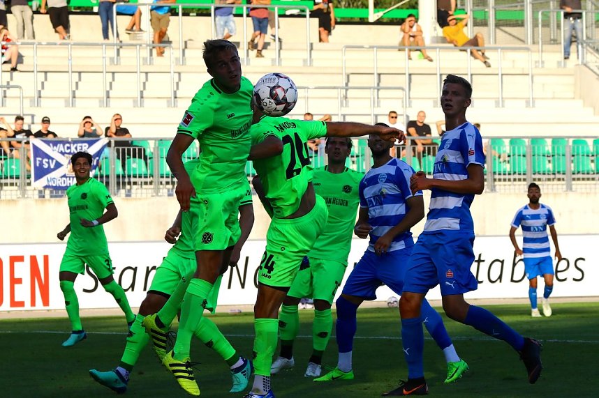 Wacker testete gegen Bundesligist in Hannover