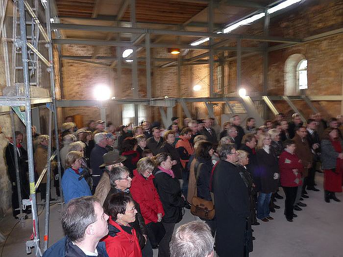 Richtfest Cruciskirche