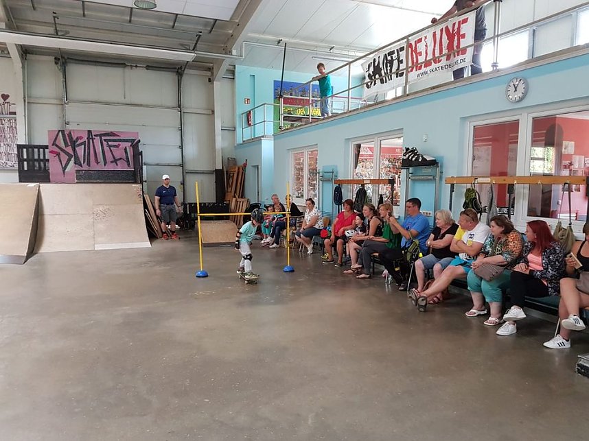 Skateboardkurs erfolgreich