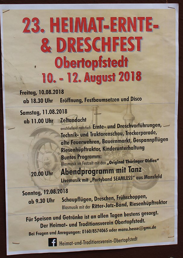 Heimatfest in Obertopfstedt