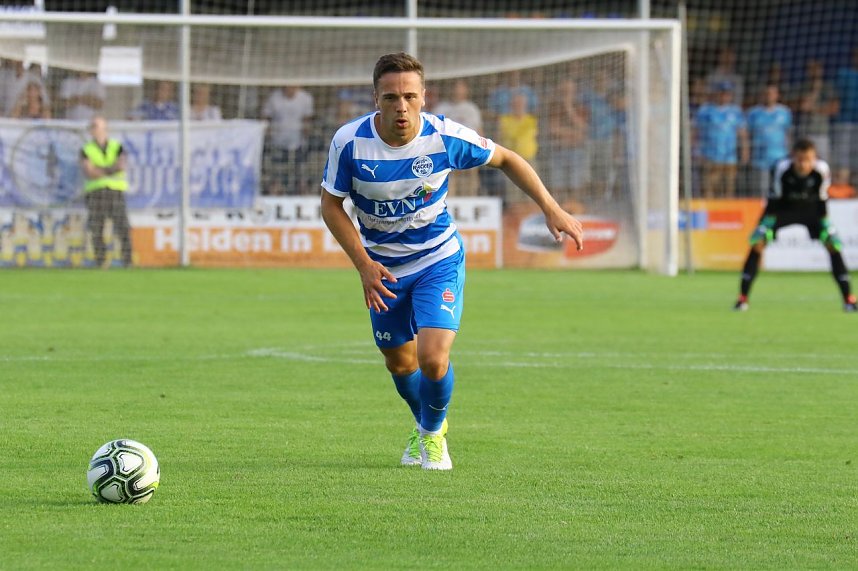 Wacker Nordhausen mit ersten Sieg in einem Heimspiel. 3:0 gegen Meuselwitz im ersten Th&uuml;ringen-Derby der Saison