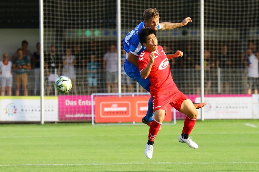 Wacker Nordhausen mit ersten Sieg in einem Heimspiel. 3:0 gegen Meuselwitz im ersten Th&uuml;ringen-Derby der Saison