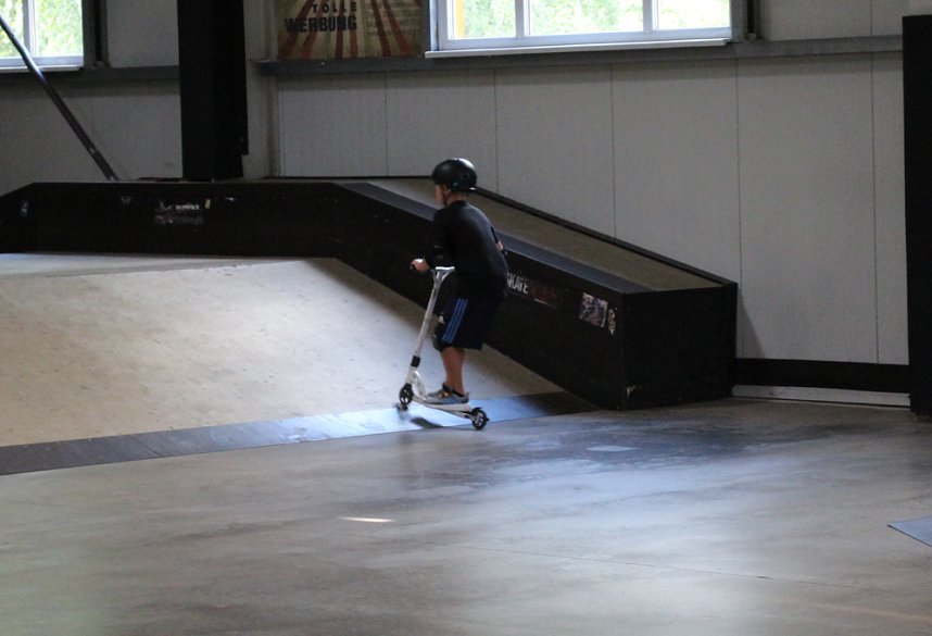 Gelungene Ferienparty in der Skate-Arena