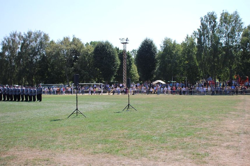 Wieder feierliche Vereidigung in Berka