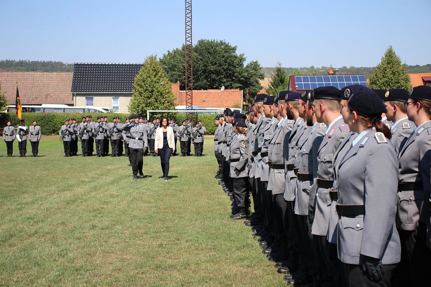 Wieder feierliche Vereidigung in Berka