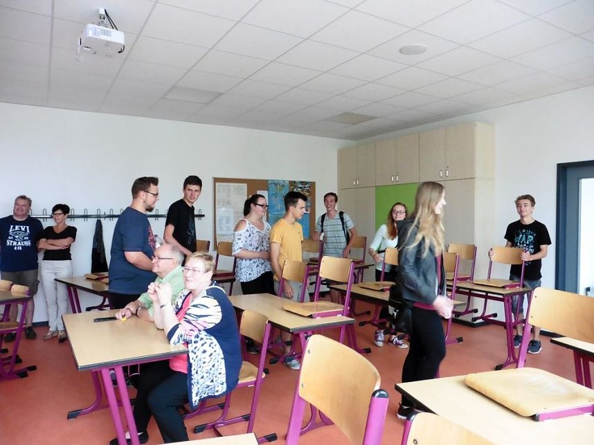 Tag der offenen T&uuml;r in der neuen Franzbergschule