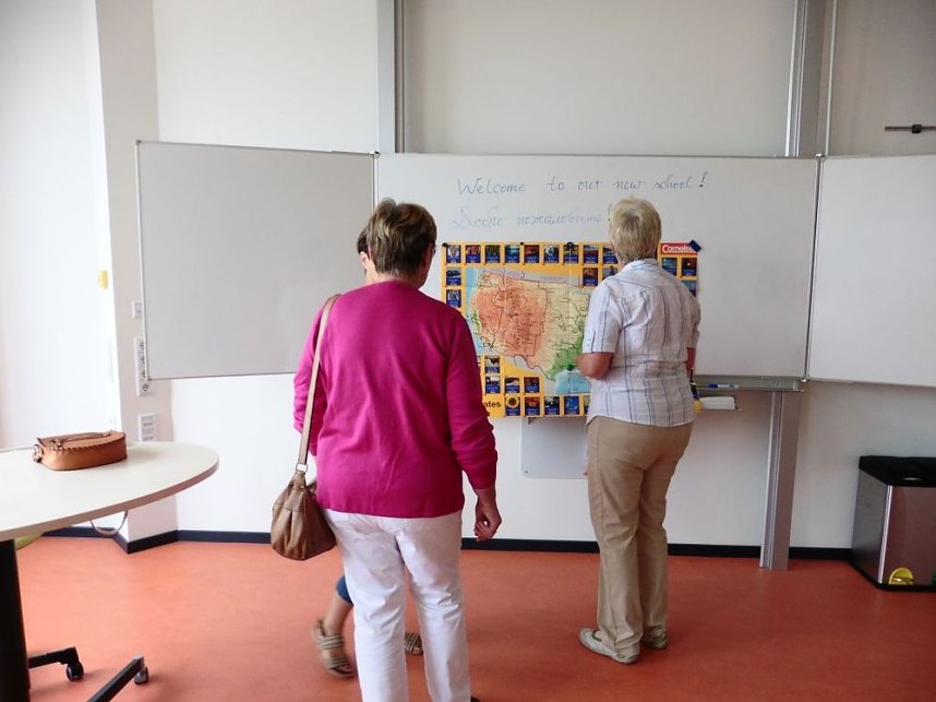 Tag der offenen T&uuml;r in der neuen Franzbergschule