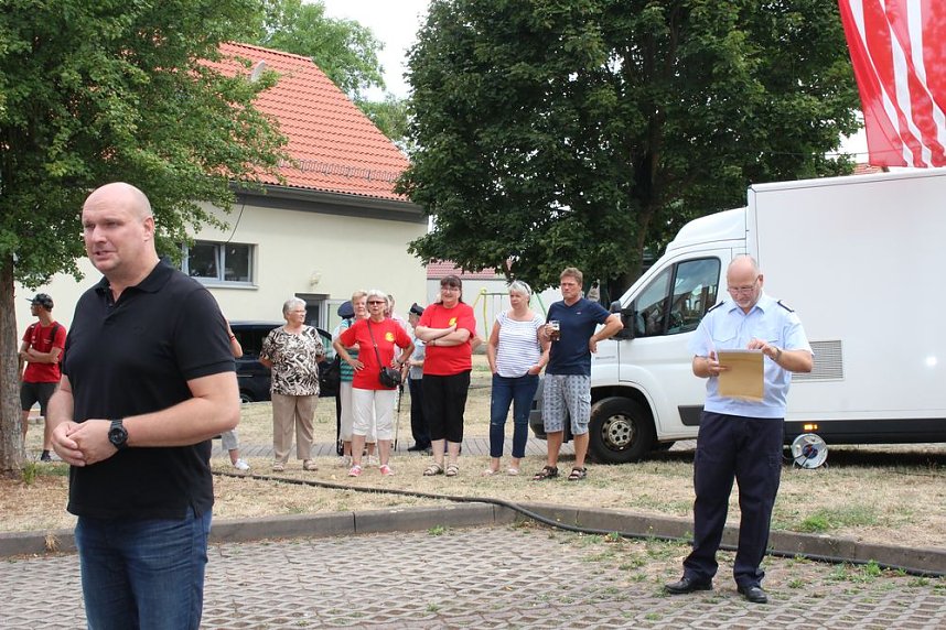 Feuerwehr feierte in Jecha