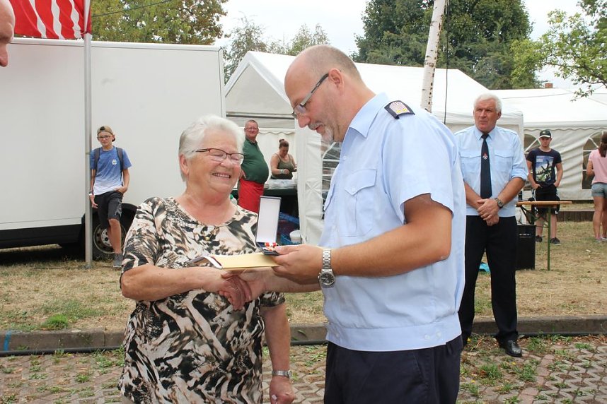 Feuerwehr feierte in Jecha