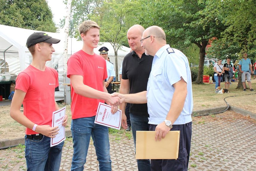 Feuerwehr feierte in Jecha