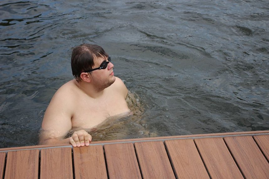 Erste Weltmeister im Brustr&uuml;ckw&auml;rtsschwimmen