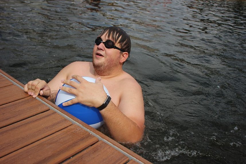 Erste Weltmeister im Brustr&uuml;ckw&auml;rtsschwimmen