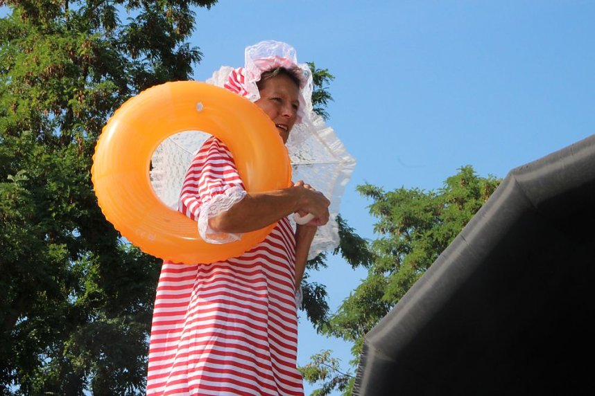 Publikumsmagnet Bademodenschau