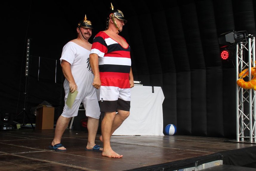 Publikumsmagnet Bademodenschau