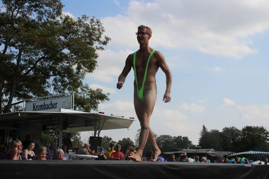 Publikumsmagnet Bademodenschau