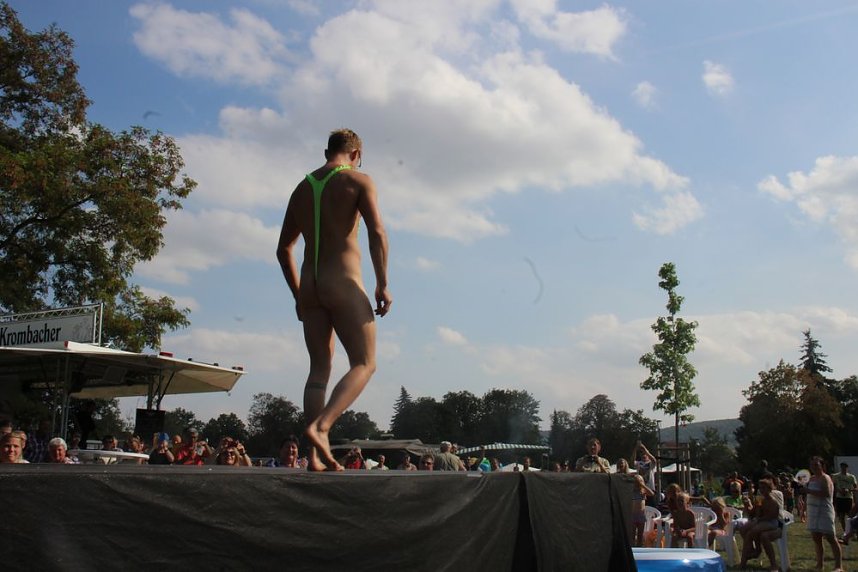 Publikumsmagnet Bademodenschau