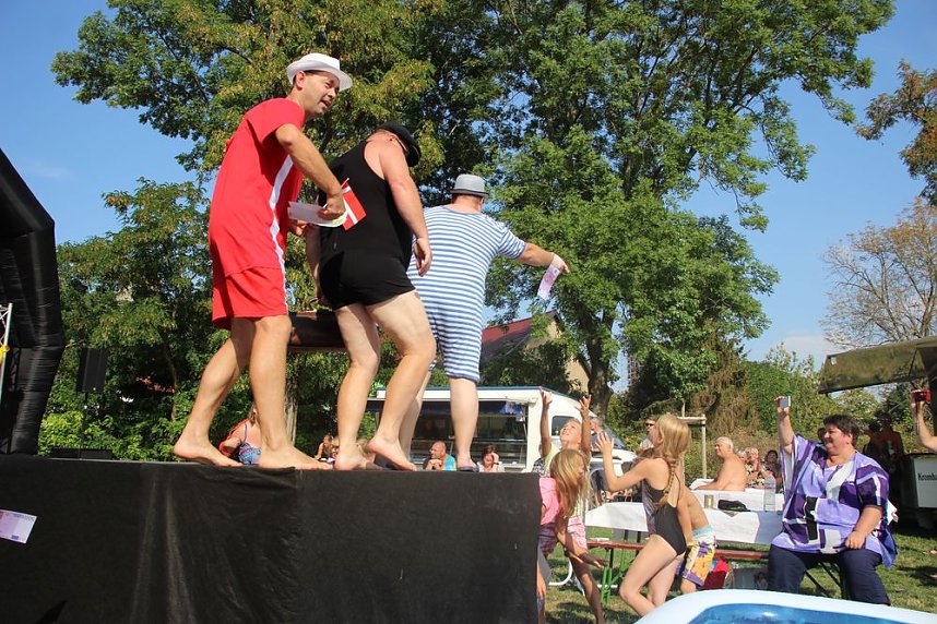 Publikumsmagnet Bademodenschau