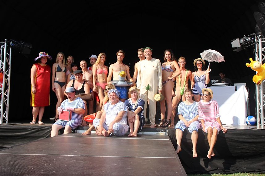 Publikumsmagnet Bademodenschau