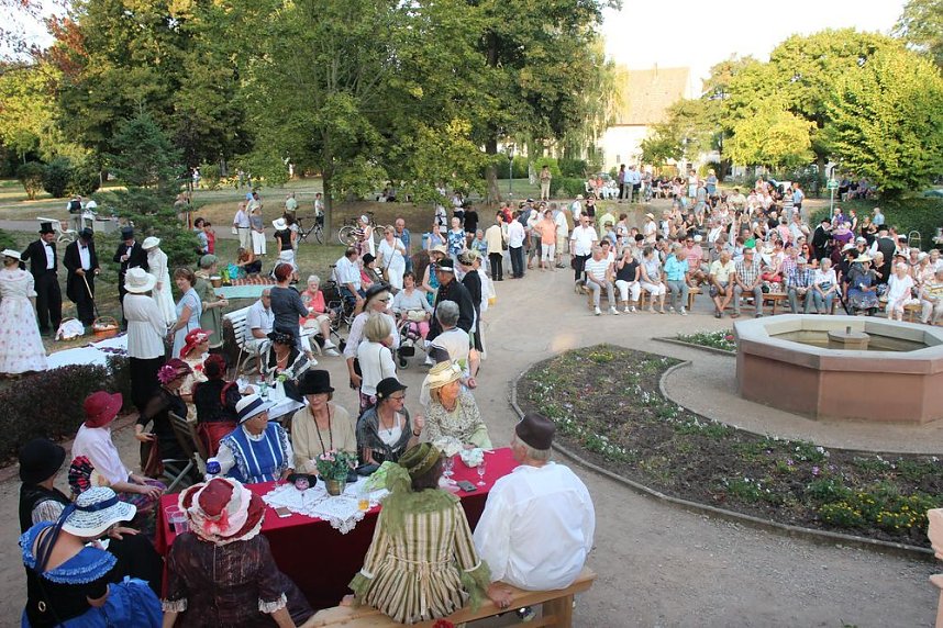 Kurpark wurde zur Flaniermeile