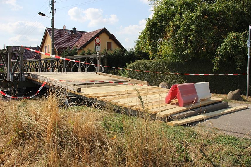 Br&uuml;cke in Thalebra steht schon