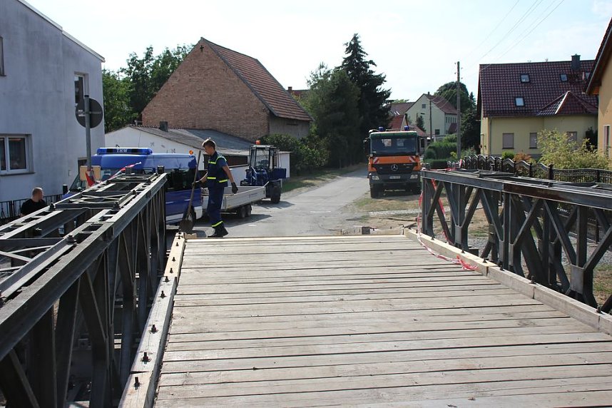 Br&uuml;cke in Thalebra steht schon