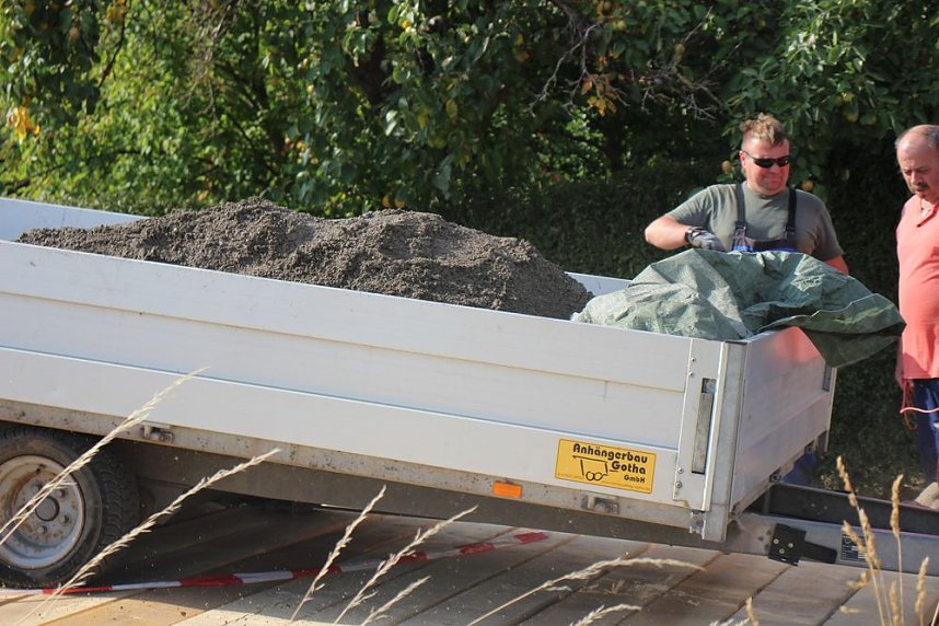 Br&uuml;cke in Thalebra steht schon