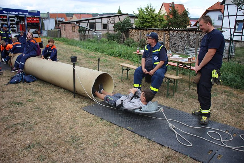 Ereignisreicher Ausbildungstag beendet