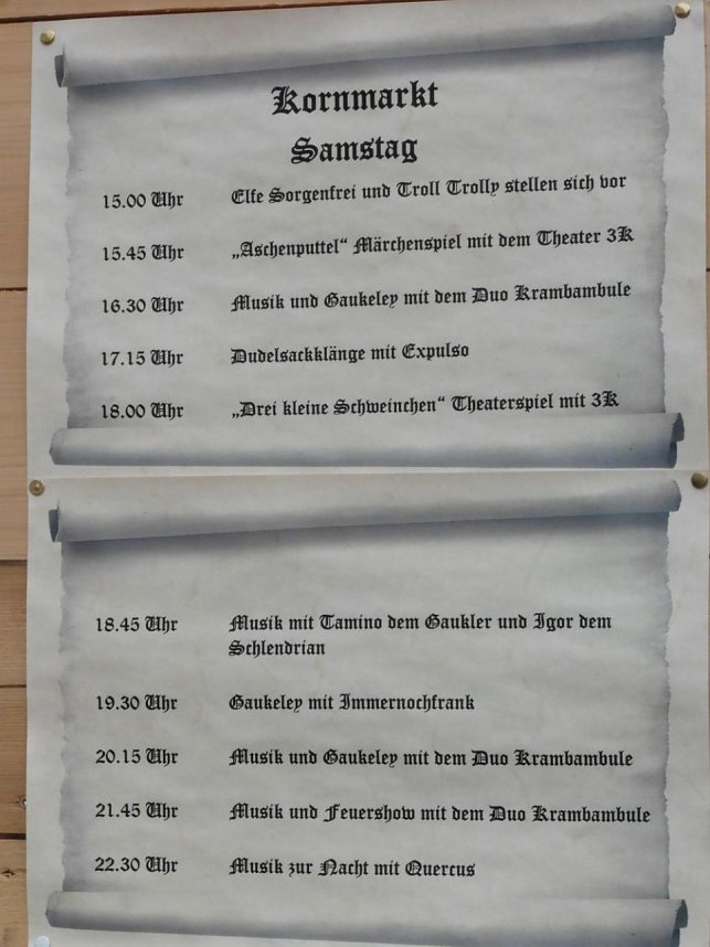 26. Mittelalterstadtfest Bad Langensalza