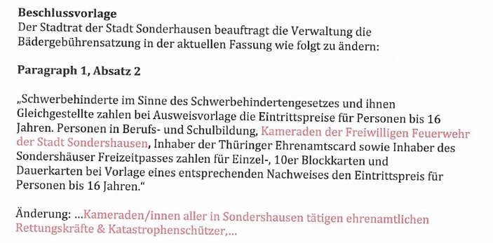 Rettungskr&auml;fte werden gleichgestellt