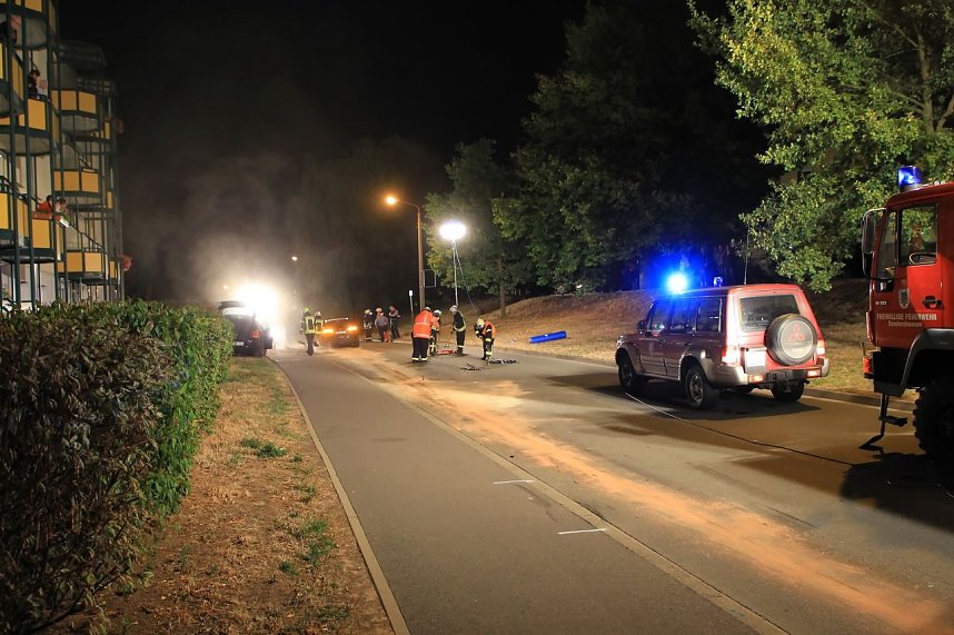 Schwerer Unfall in der Borntalstra&szlig;e