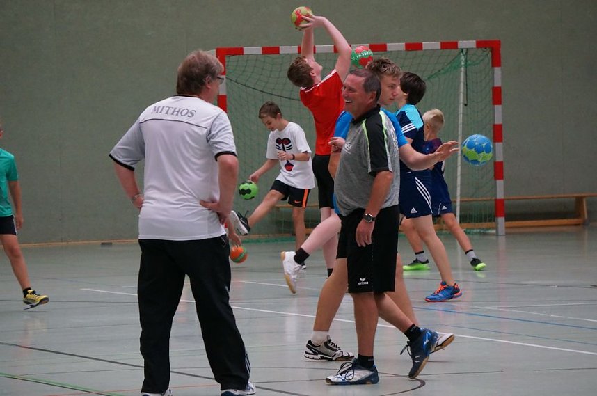 Dagos Handballschule zu Gast in Sondershausen
