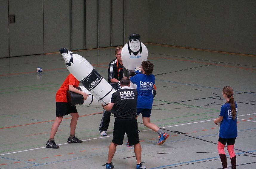 Dagos Handballschule zu Gast in Sondershausen